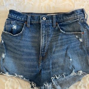 Ultra Hugh Rise Abercrombie Denim short